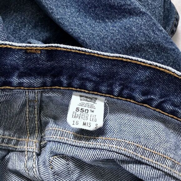 Vintage Levi's Tapered Jeans for Women Size 16 - Picture 8 of 9